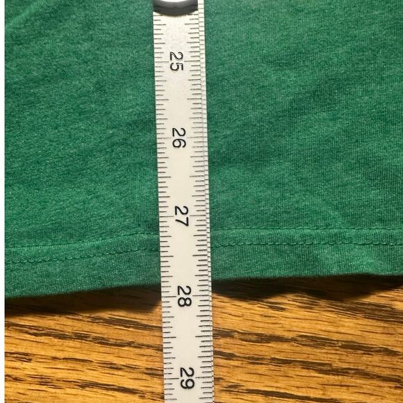 Christmas Santa Green XL Whimsy Funny Stay Jolly Cotton Polyester T-Shirt - Picture 6 of 6